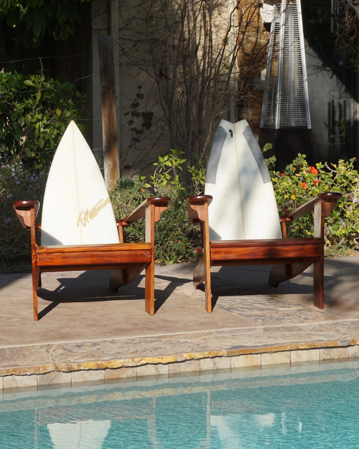 .T. Patterson. Large. Mahogany set of 2