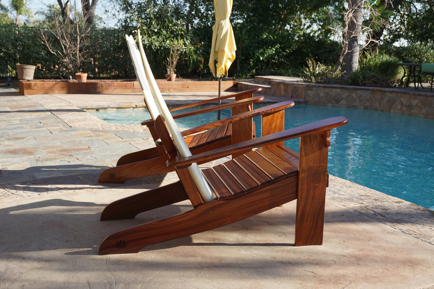 .T. Patterson. Large. Mahogany set of 2