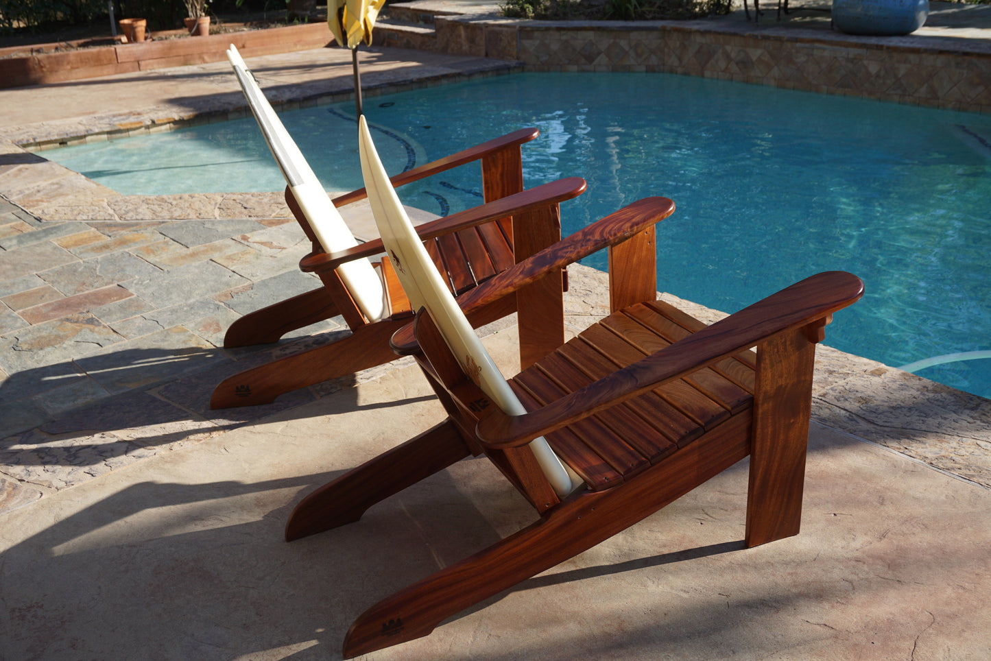 .T. Patterson. Large. Mahogany set of 2