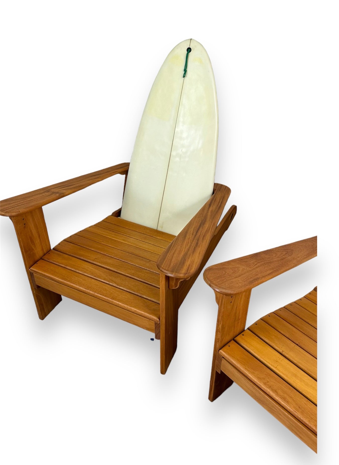"White Fin" – Mahogany Set of 2