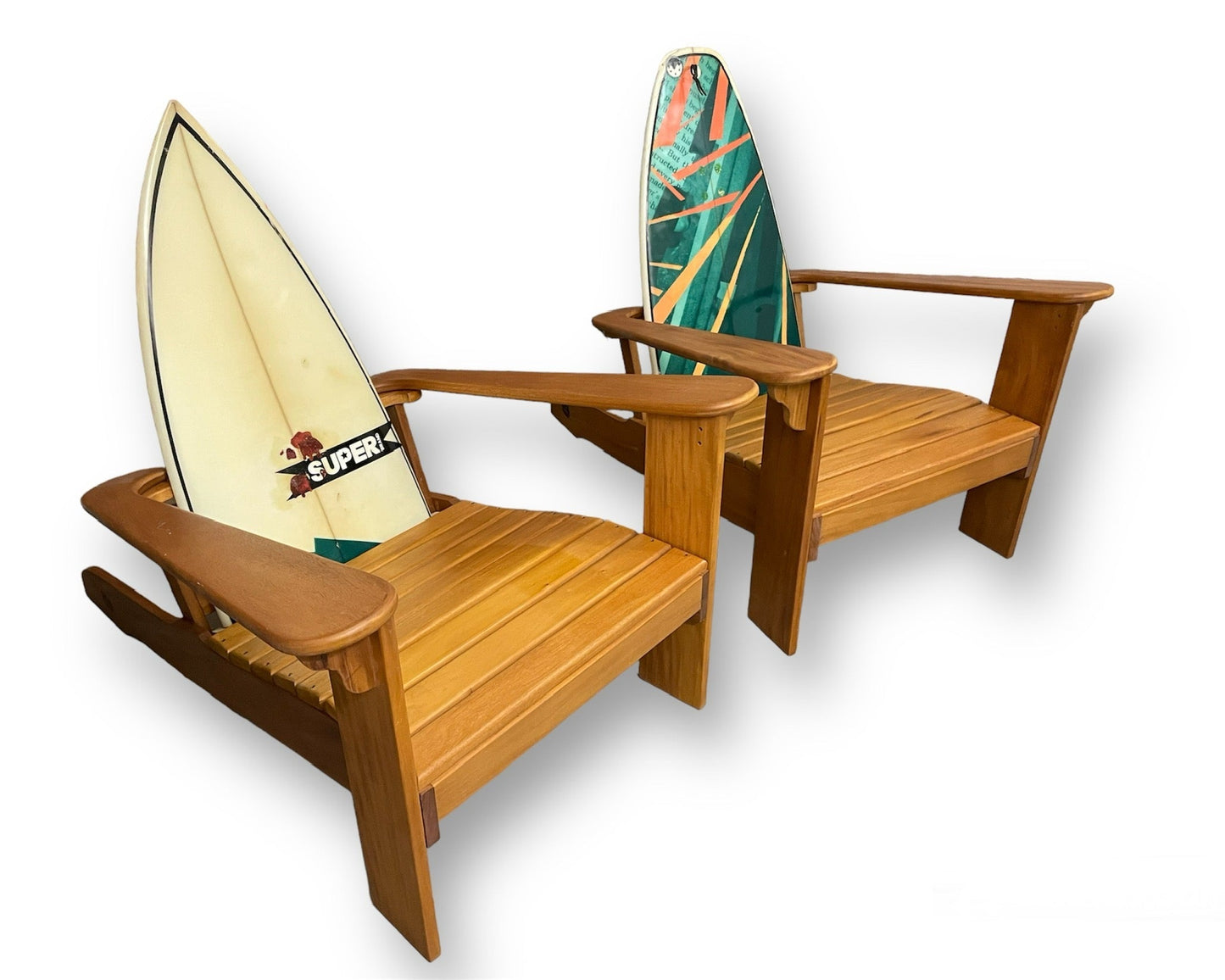 "SuperBrand" – Pair in Premium Red Grandis Wood