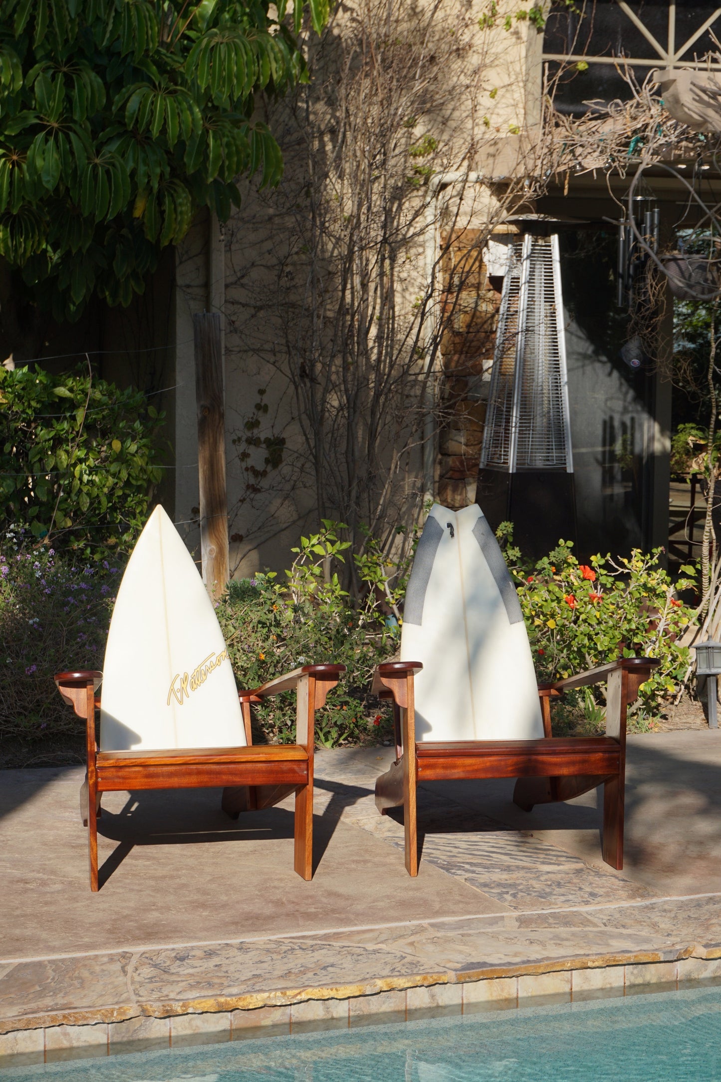 .T. Patterson. Large. Mahogany set of 2