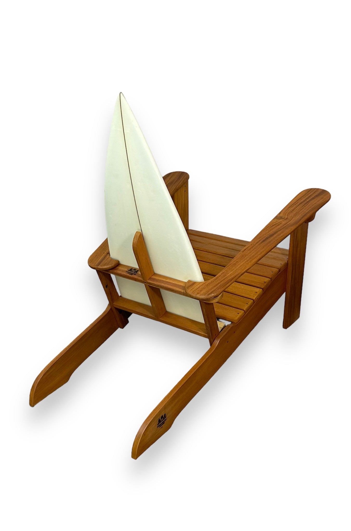 "White Fin" – Mahogany Set of 2