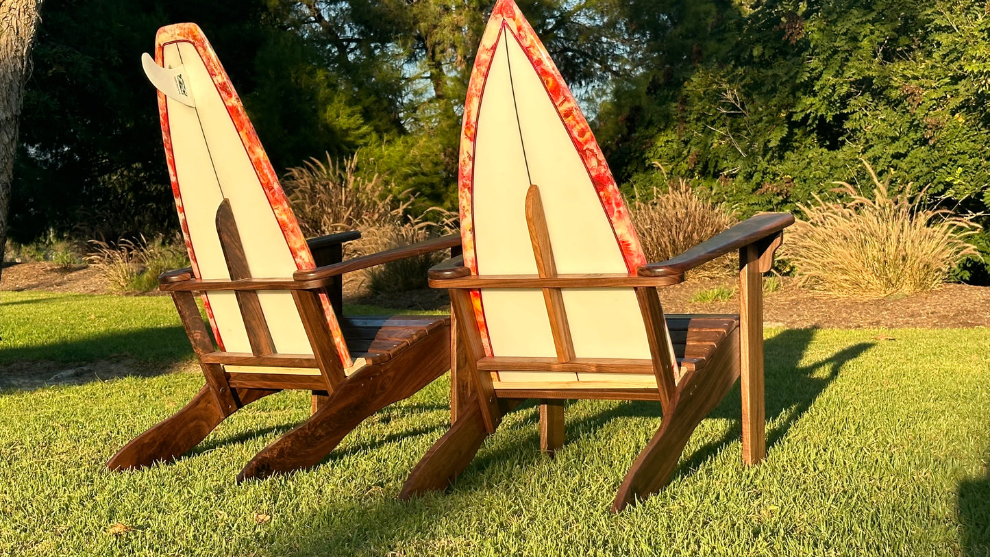 "Warm Fall Walnut" – Cozy Single Chair