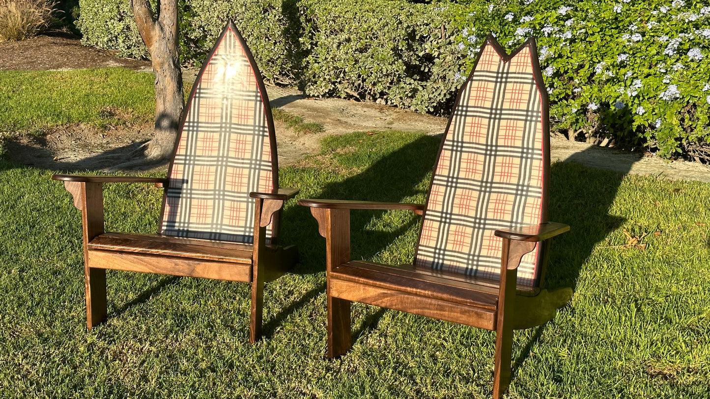 Bold CHECKERED" – Set of 2