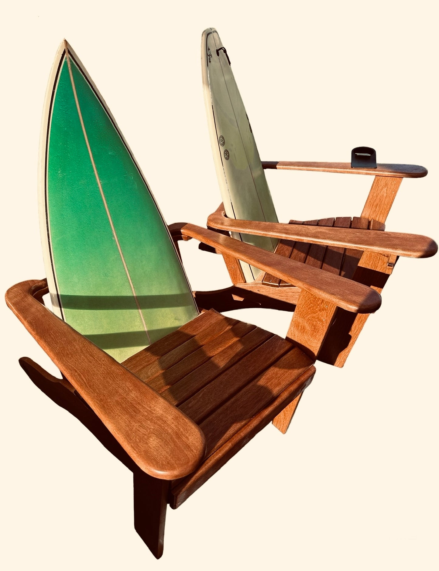 Green Fin Apitong Hardwood Set – Medium Size (2 pcs)