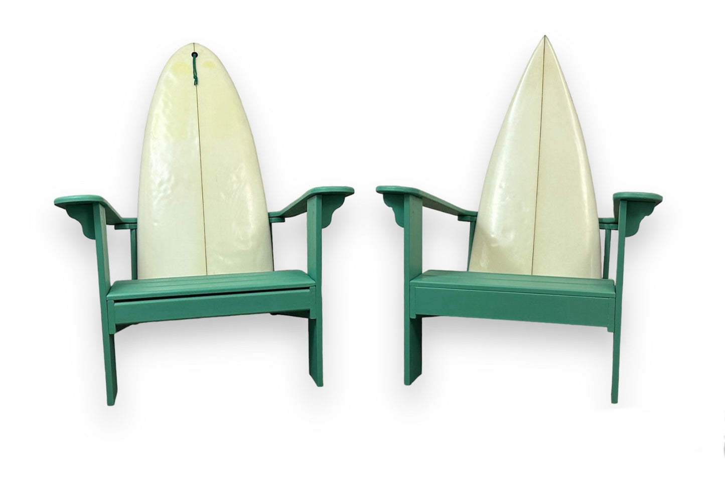 White fin. Set of 2