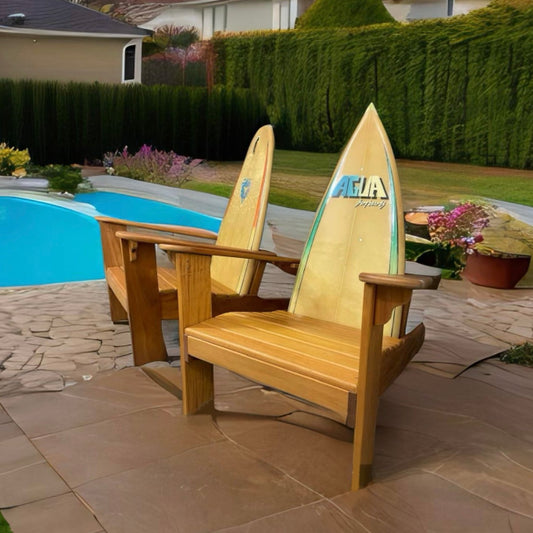 AGUA Mahogany Set of 2 – FREE SAME-DAY LOCAL DELIVERY!!!