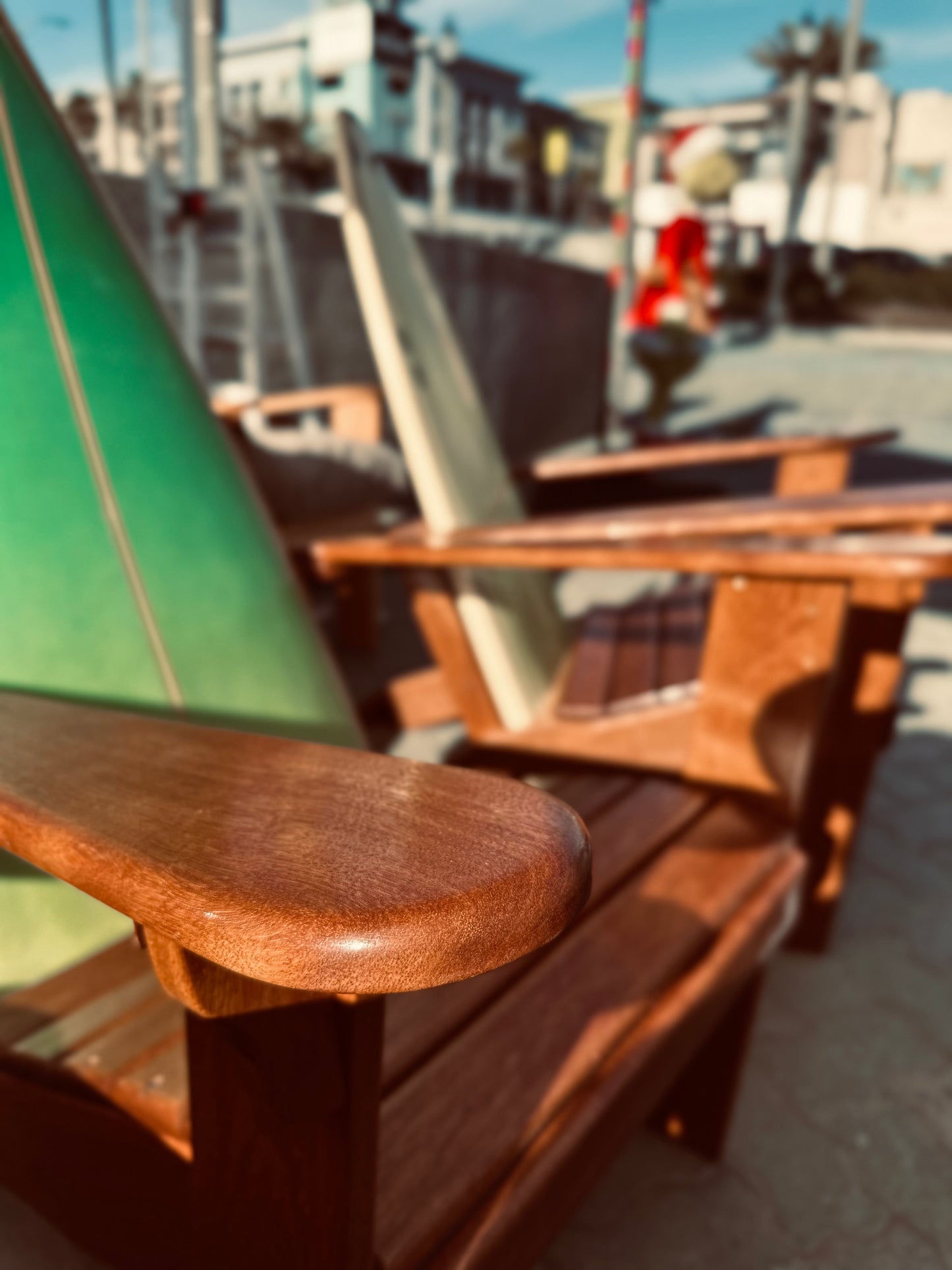 Green Fin Apitong Hardwood Set – Medium Size (2 pcs)