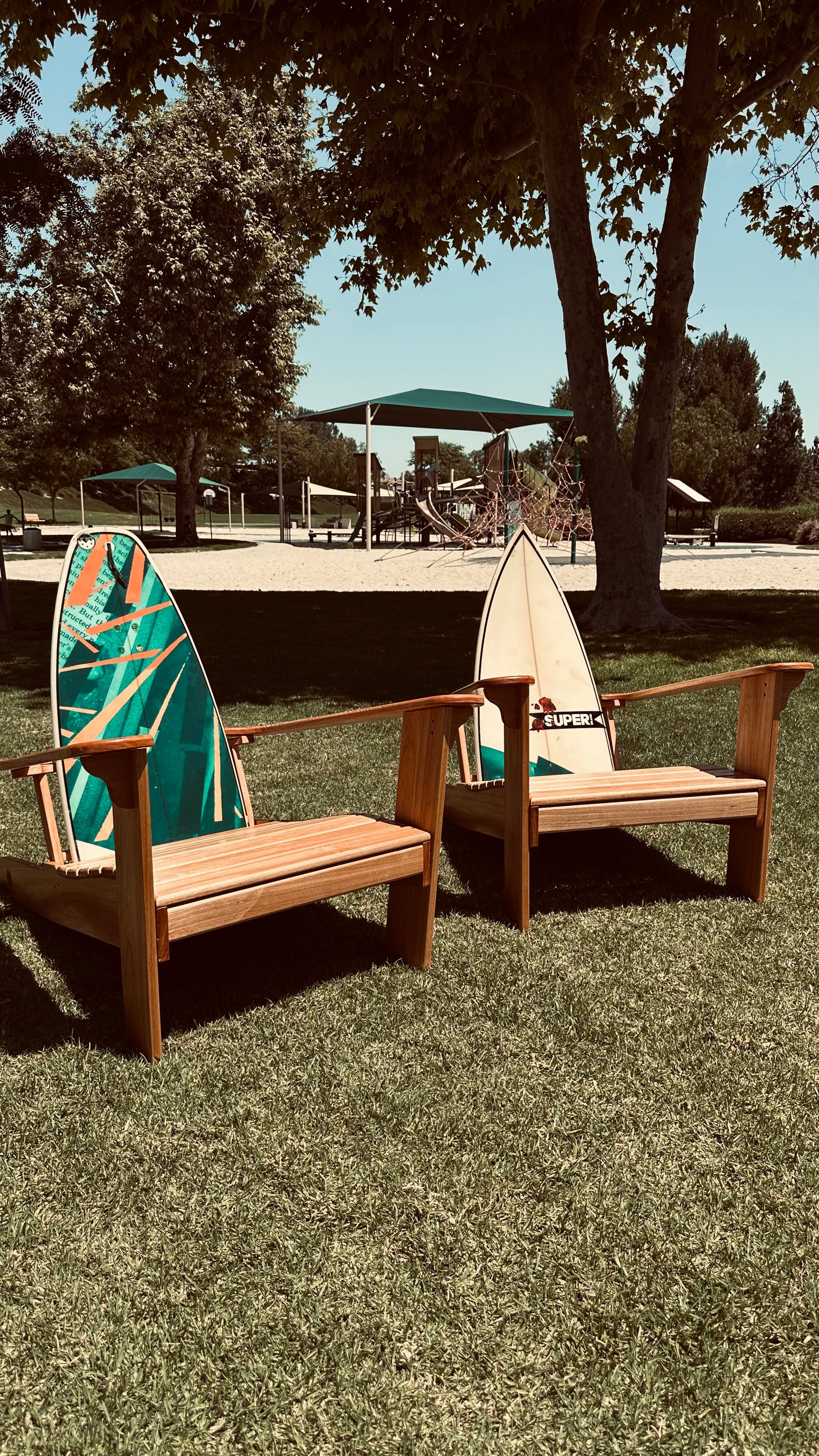 "SuperBrand" – Pair in Premium Red Grandis Wood