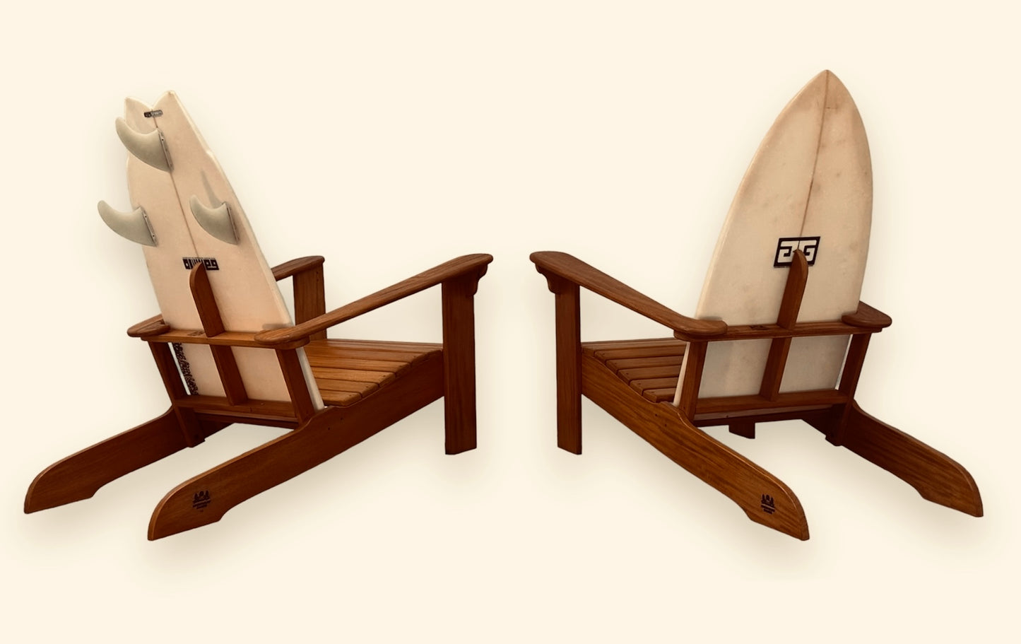 FREE SAME-DAY LOCAL DELIVERY!!! "Golden Shine." Mahogany. Set of 2